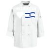 Eight Knot Button Chef Coat with Thermometer Pocket Thumbnail