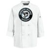 Eight Knot Button Chef Coat with Thermometer Pocket Thumbnail
