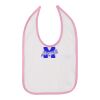 Infant Contrast Trim Premium Jersey Bib Thumbnail