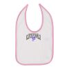 Infant Contrast Trim Premium Jersey Bib Thumbnail