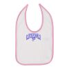 Infant Contrast Trim Premium Jersey Bib Thumbnail