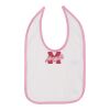 Infant Contrast Trim Premium Jersey Bib Thumbnail