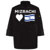 Ten Pearl Button Black Chef Coat Thumbnail