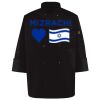 Ten Pearl Button Black Chef Coat Thumbnail